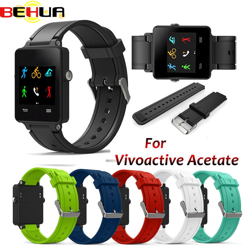 Replacement Wristband Silicone Bracelet Watch